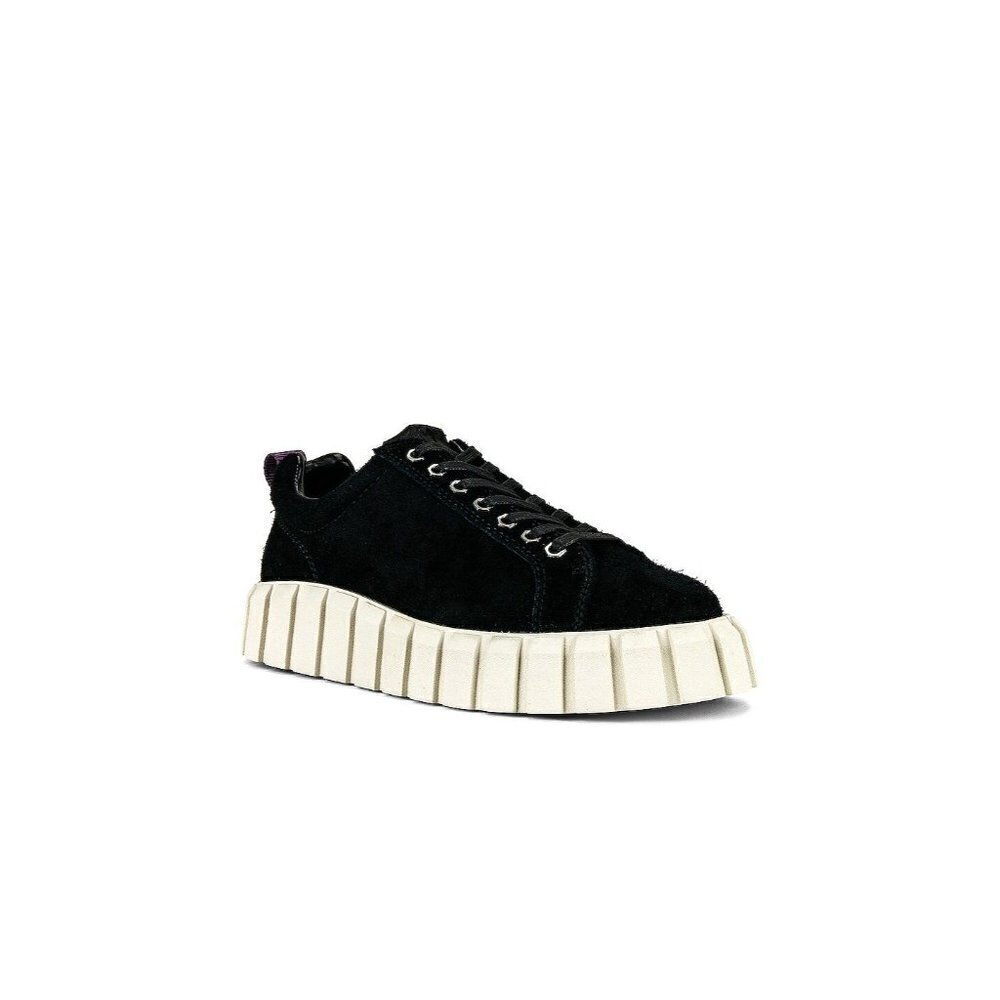 EYTYS Odessa Suede Sneakers in Black M 7.5 W 9 Dust Bag Lace Up Shoes